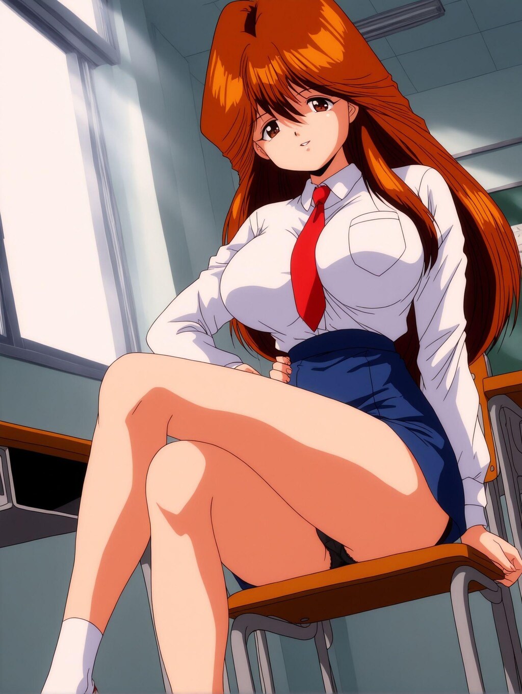 河合伊代菜×パンチラ