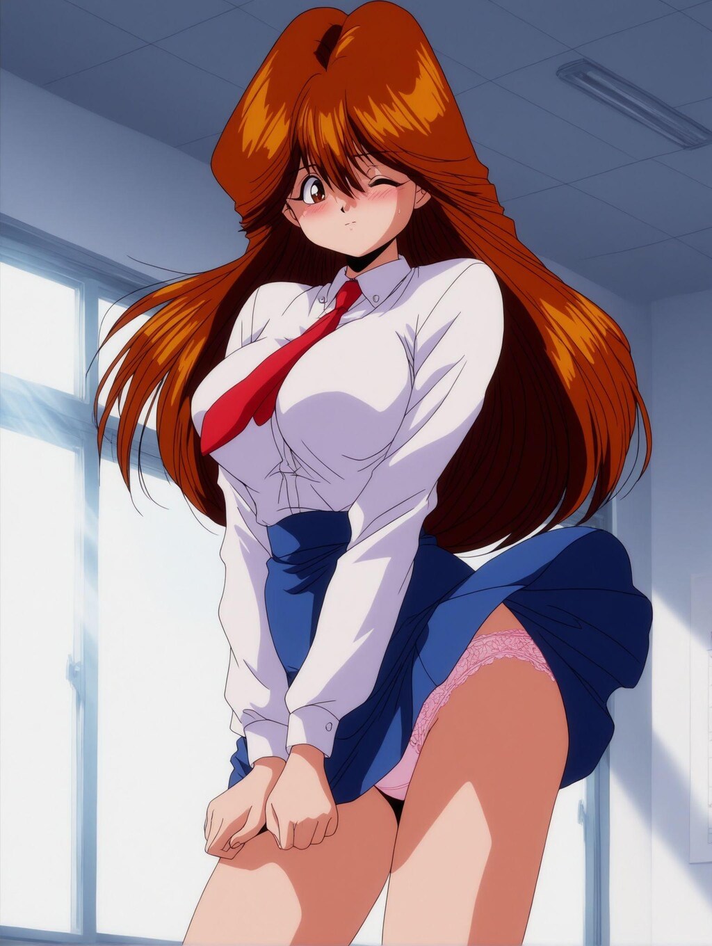 河合伊代菜×パンチラ
