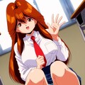 河合伊代菜×パンチラ 3枚目