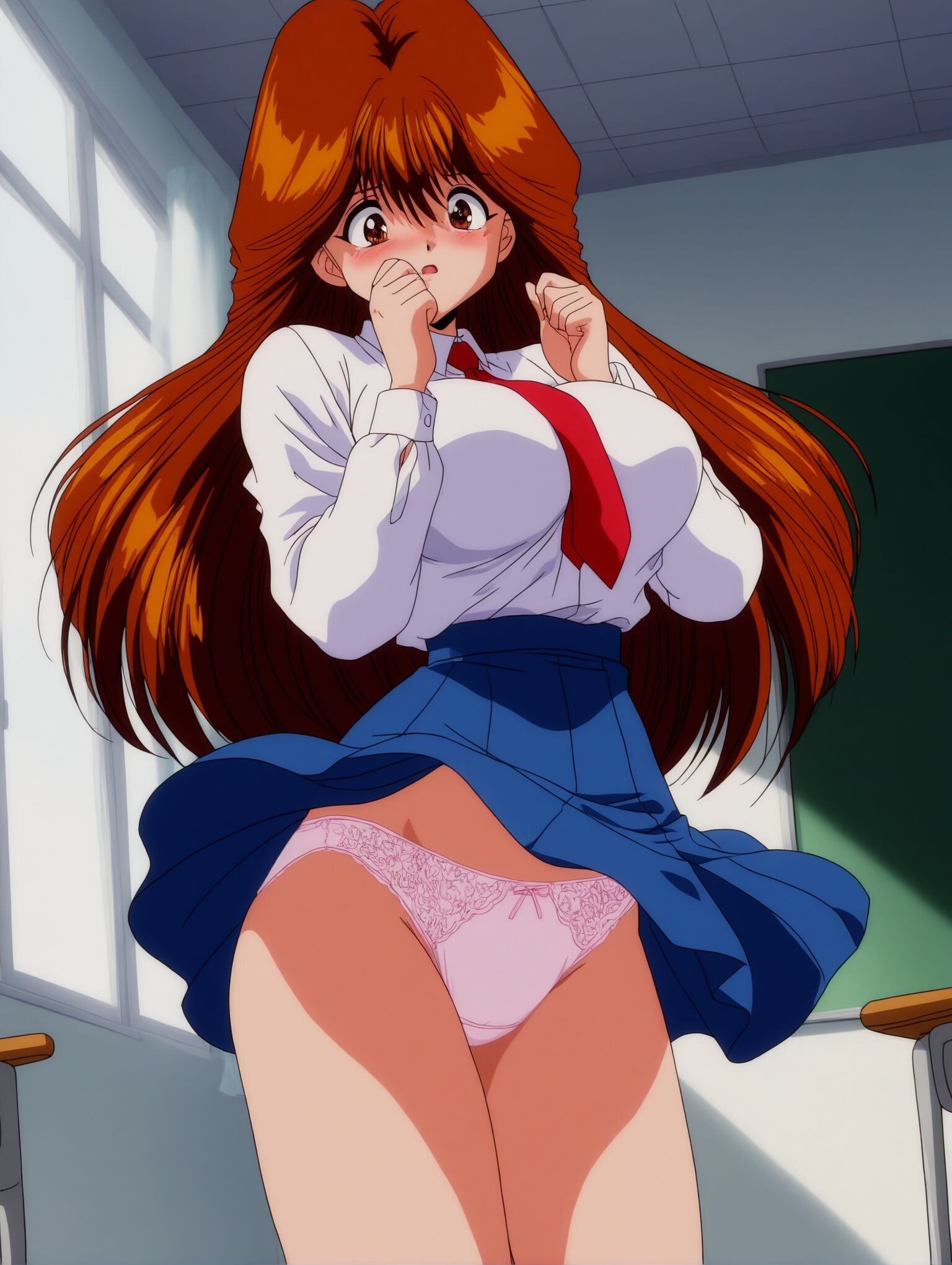 河合伊代菜×パンチラ