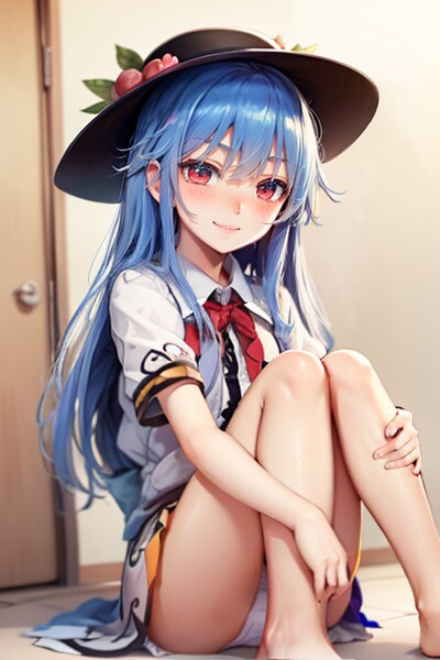 珍しくパンティを履いてるてんこちゃん