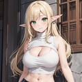 金髪エルフさん_03 2枚目