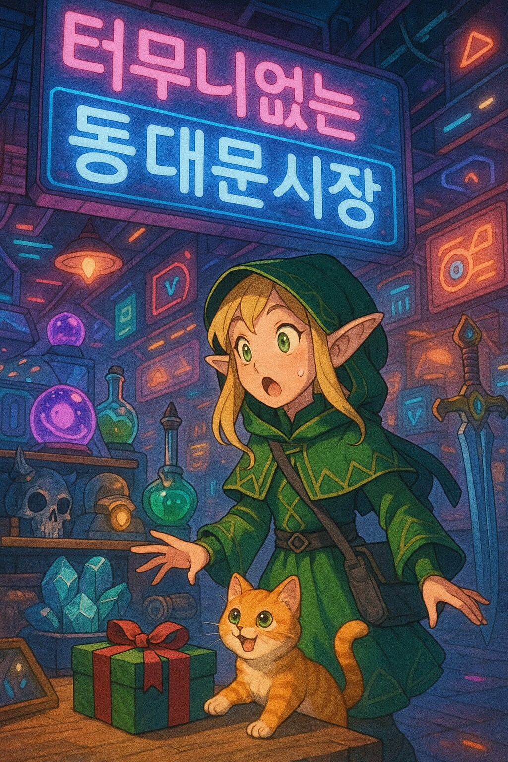 とんでもないモノが売ってそうな東大門市場（トンデムン シジャン）！