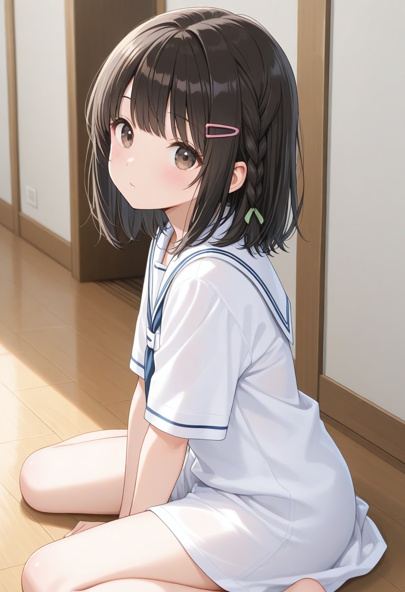 黒髪の美少女(368)