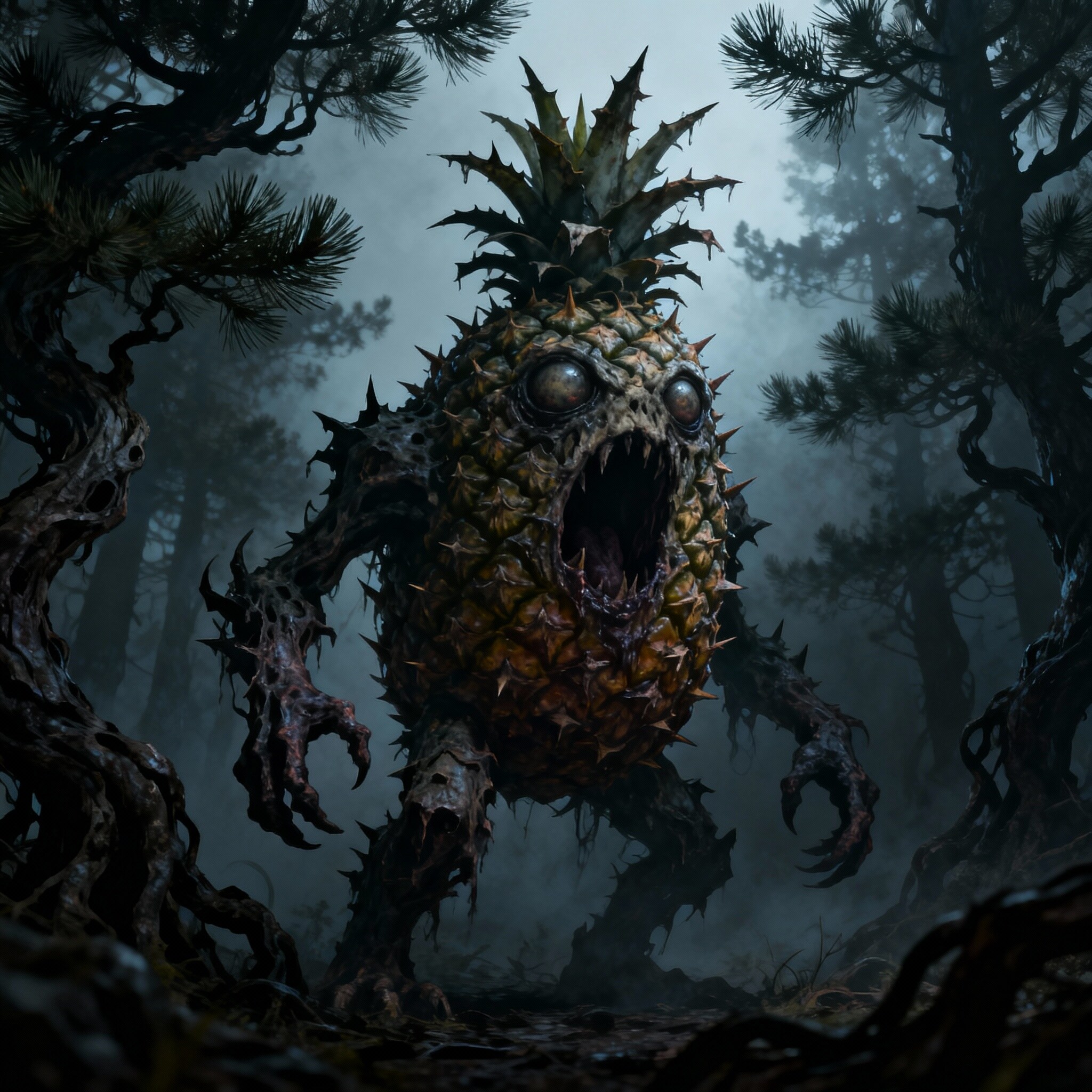 パイナップルモンスター | の人気AIイラスト・グラビア