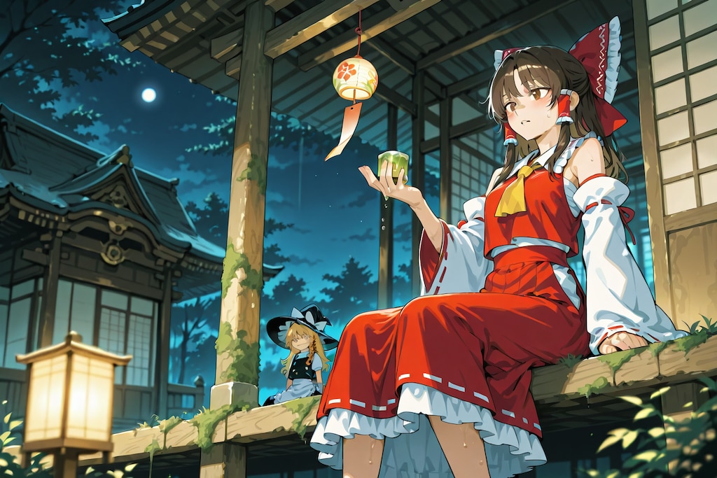 博麗神社の夜咄　第六十九話 『顔に貼られた記憶の札』