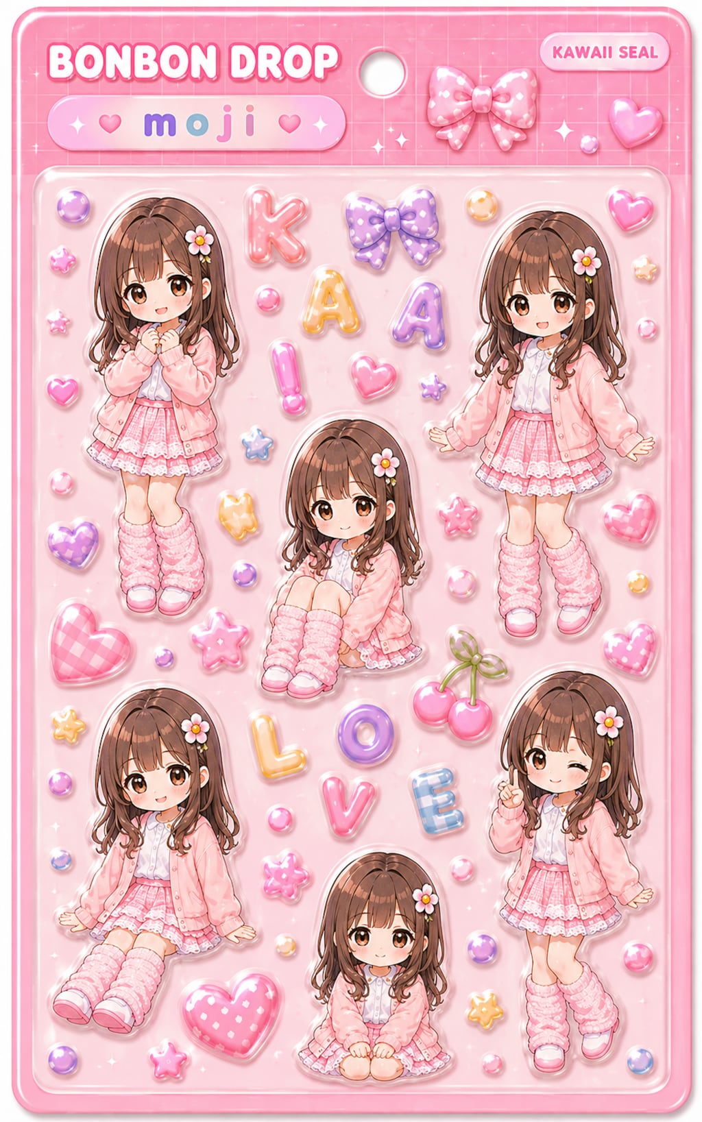 今流行りのボンボンドロップ風うちの子