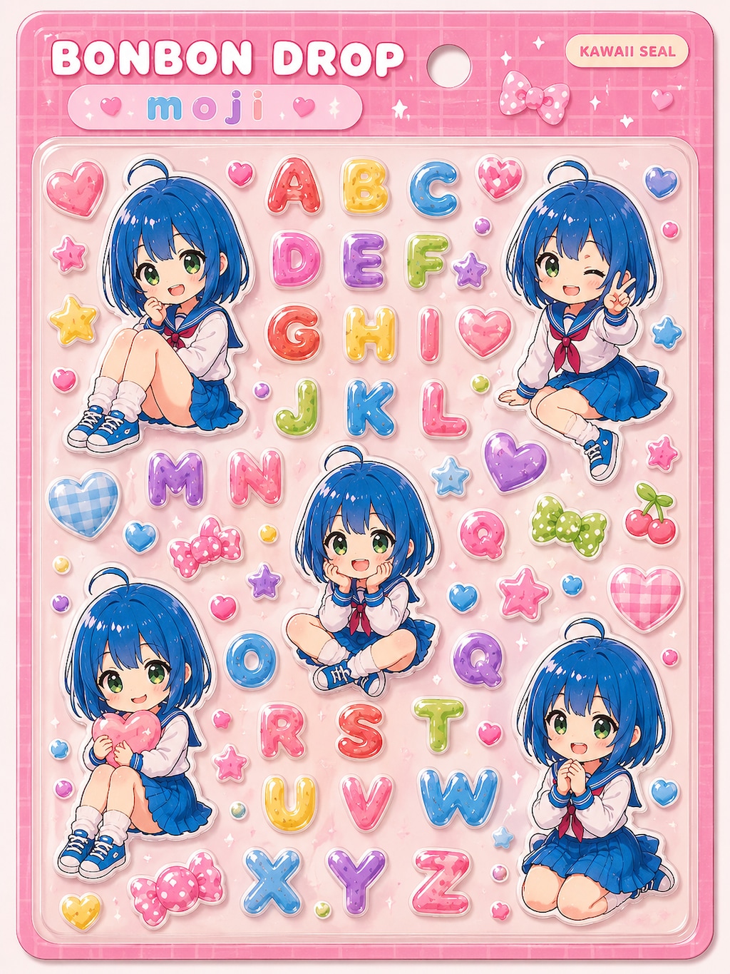 今流行りのボンボンドロップ風うちの子