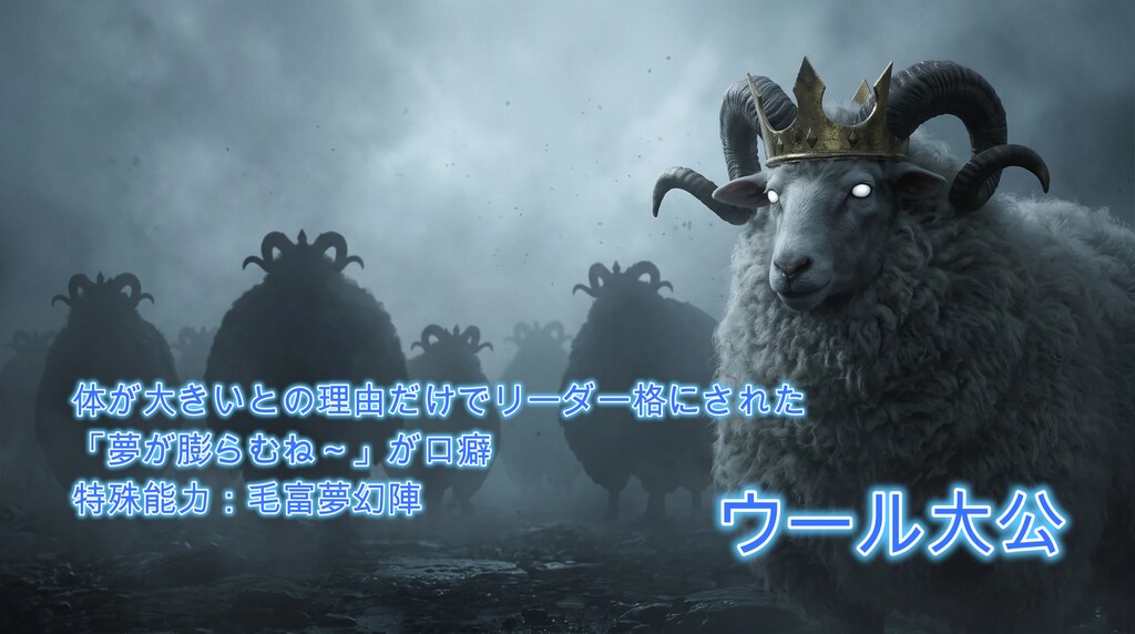 ３周年：３巻_設定資料-秘密結社毛富毛富と五人衆