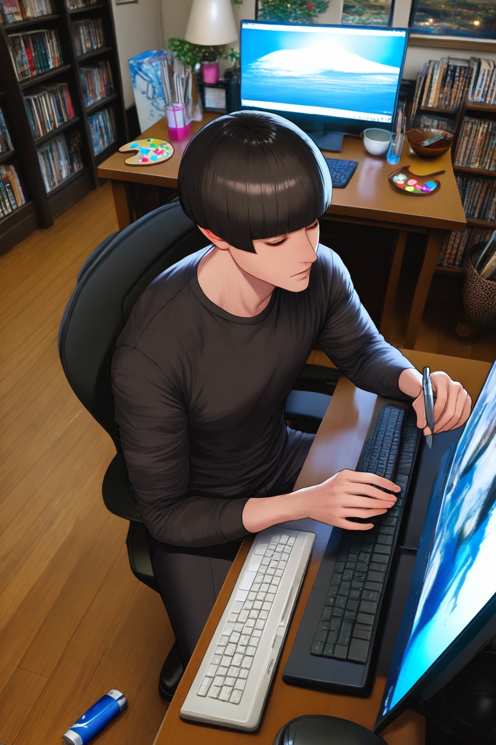 寄せたキャラが出来たと思う