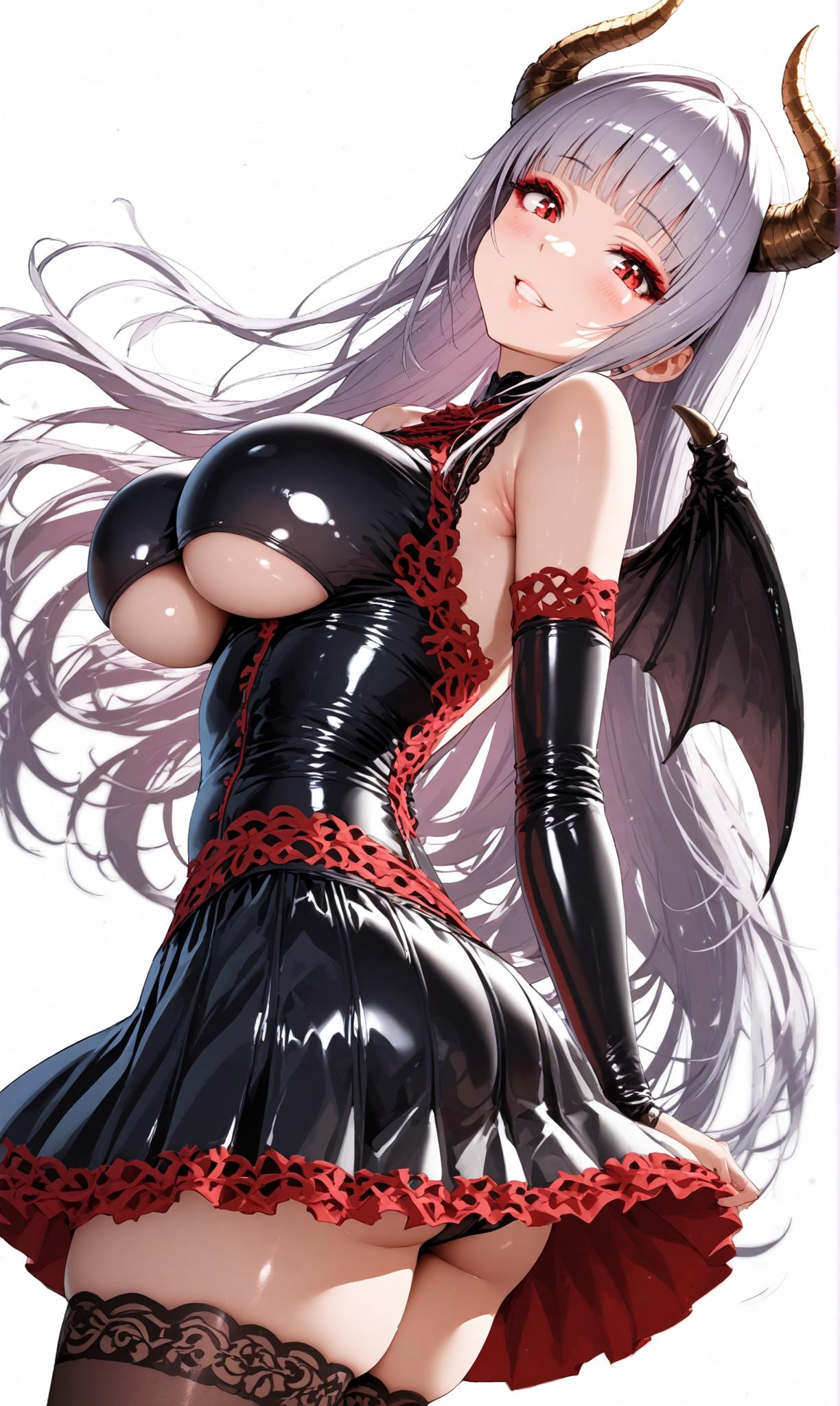 サキュバスガール・ロングヘア8