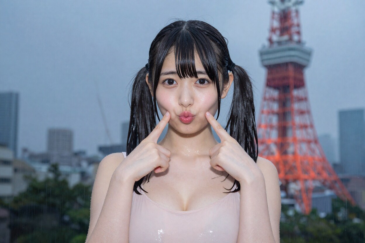 東京タワーとブリブリな女