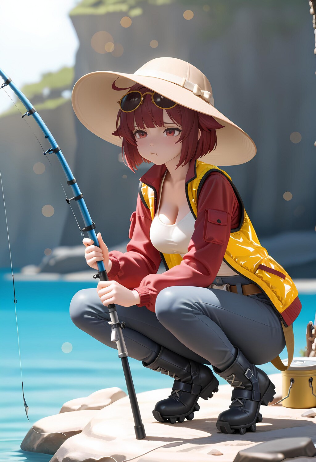 釣れないにゃ😑