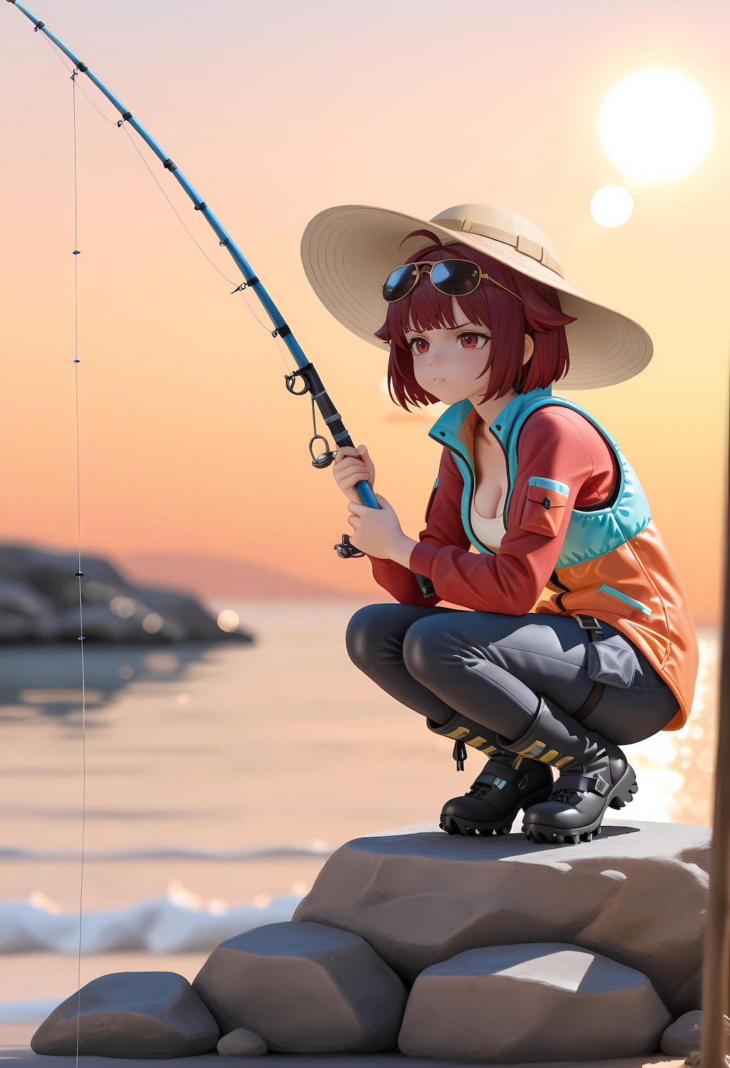 釣れないにゃ😑