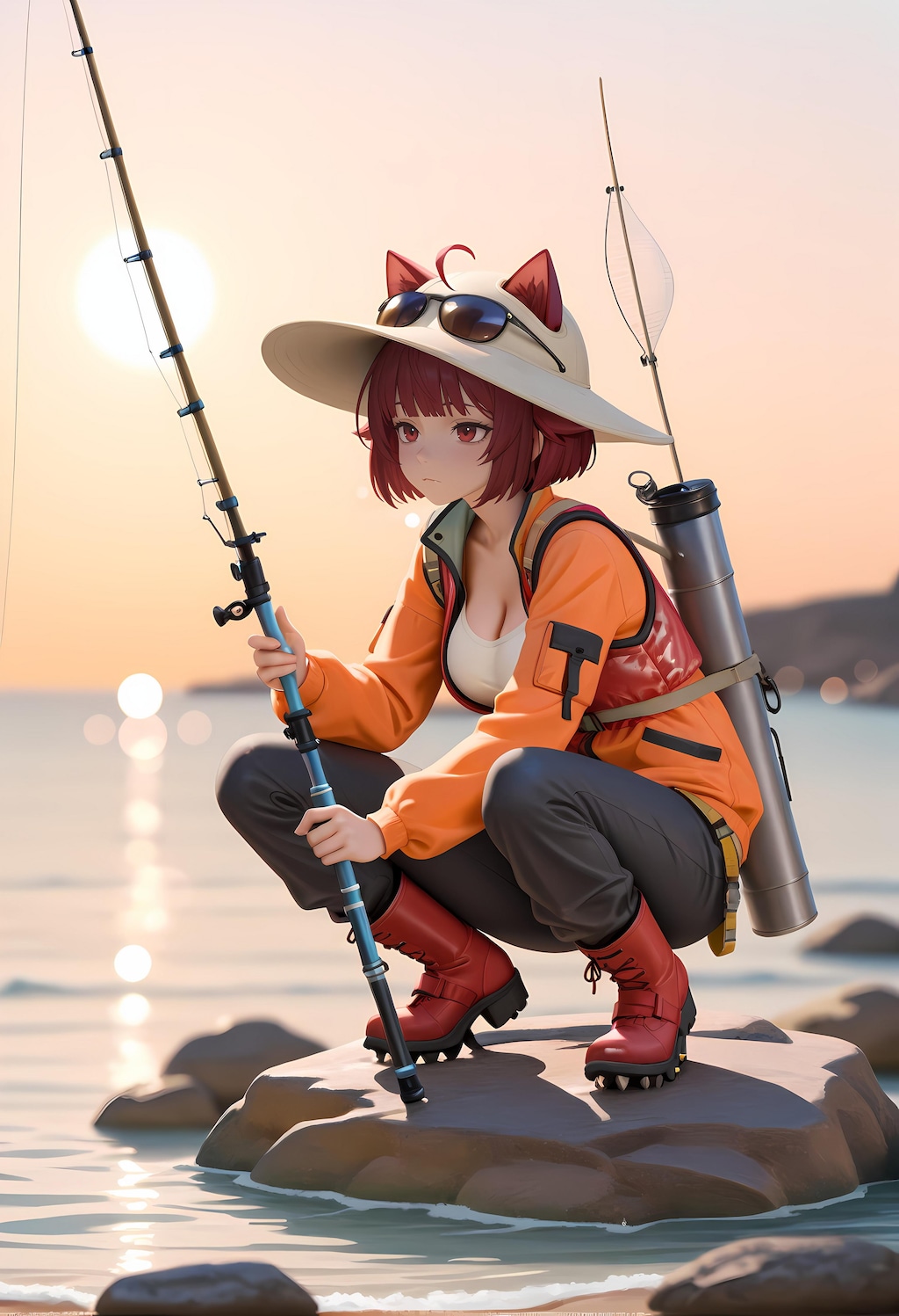 釣れないにゃ😑