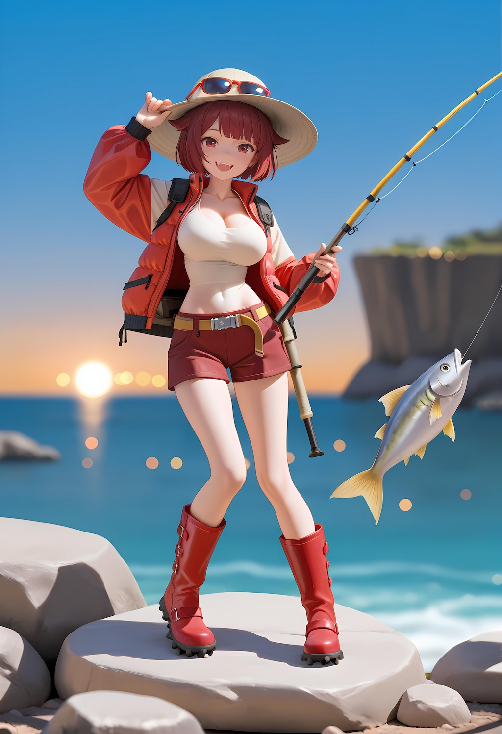 釣れないにゃ😑