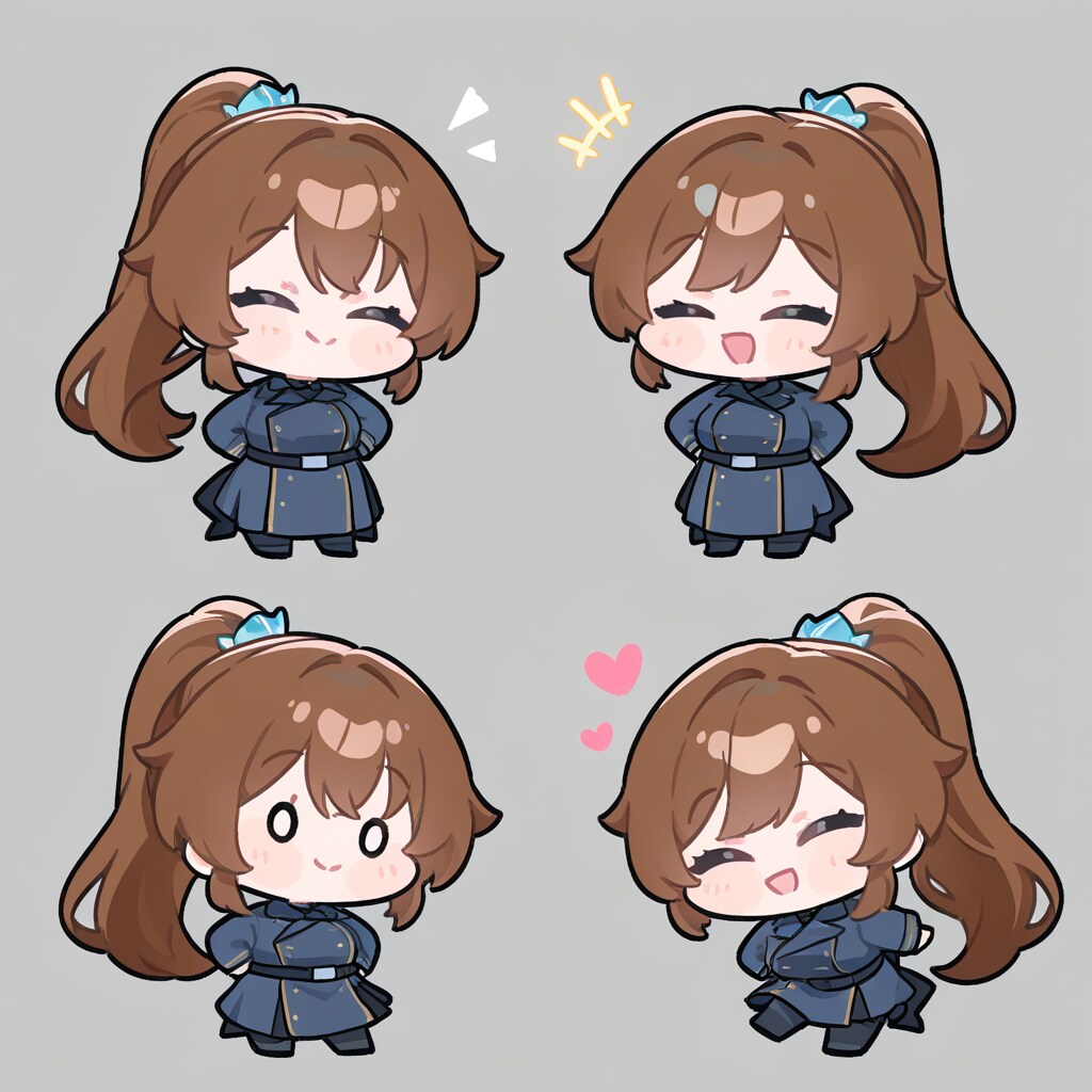 表情いろいろ