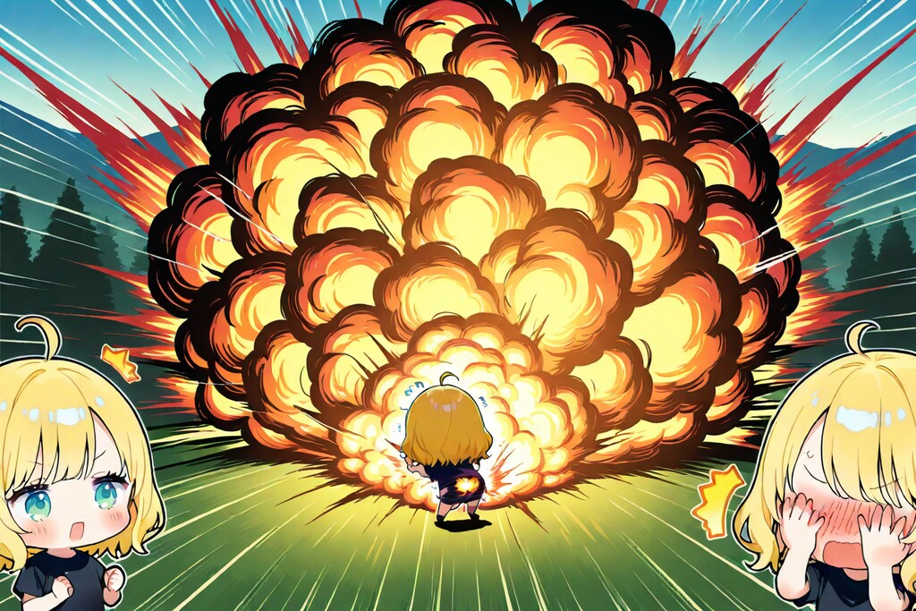 没ったユイちゃん