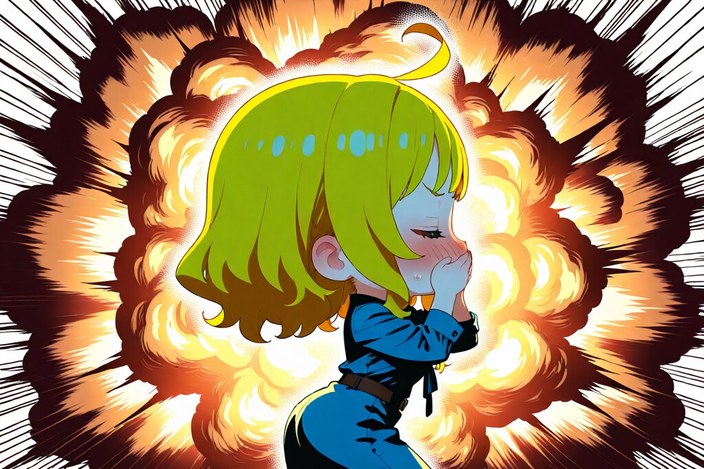 没ったユイちゃん