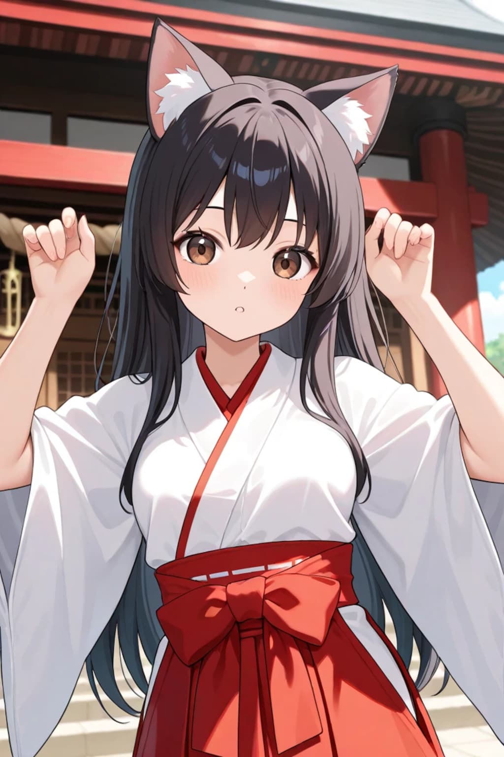 虎鼠神社ケモ耳
