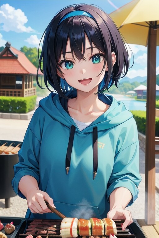 お肉焼けたよ～🍖🍗
