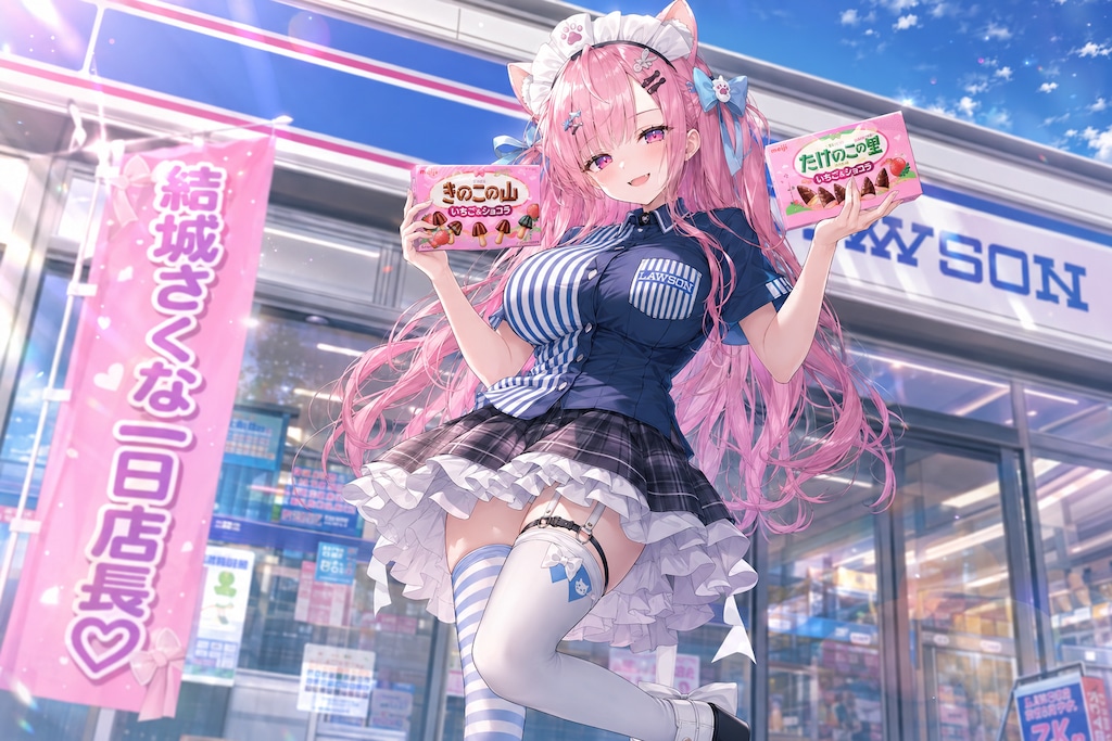 ローソン行ったらさくたんが居た話し