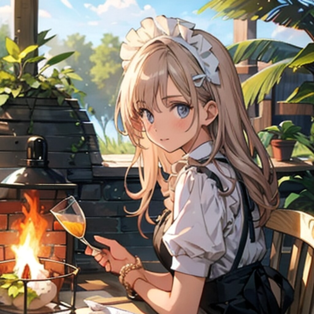 ジャングルのメイドさん250703