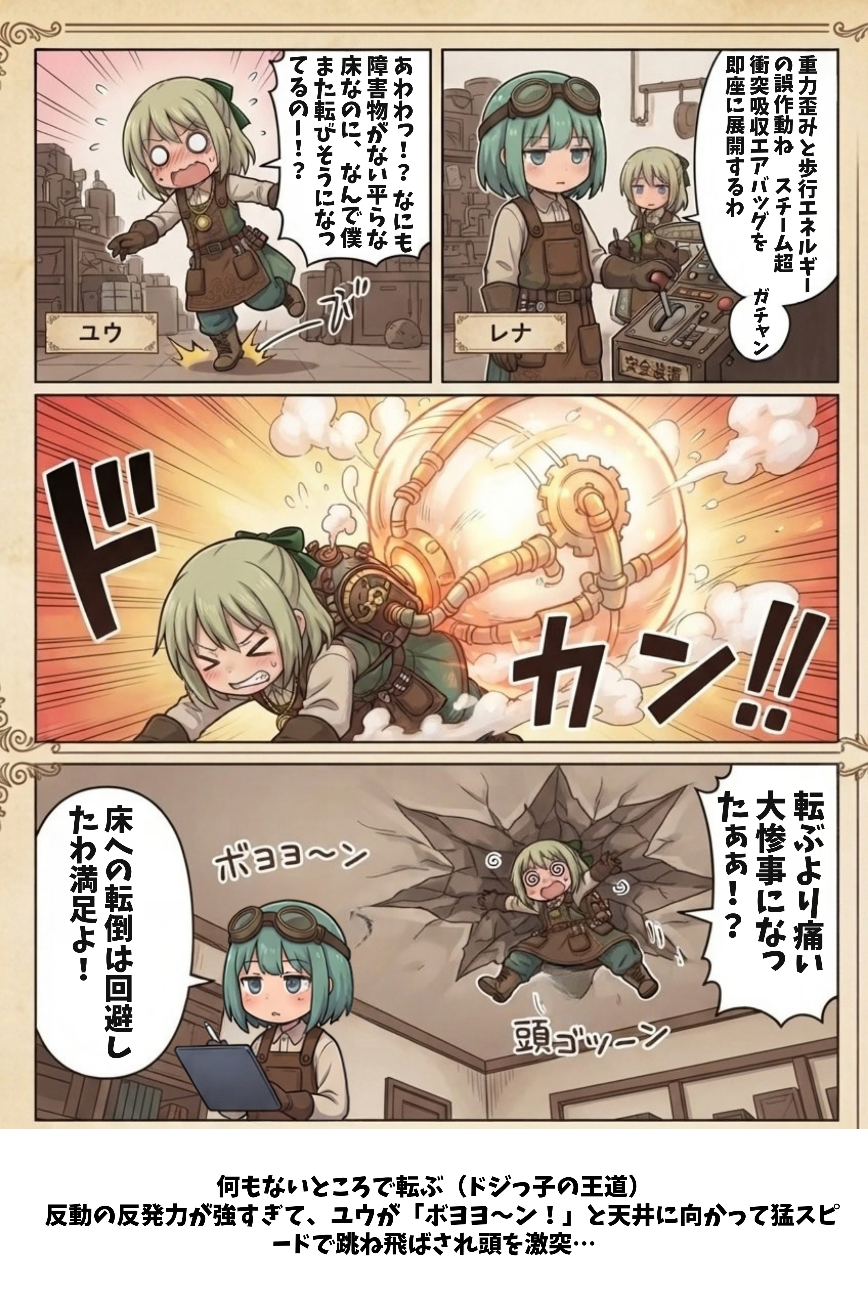 ポンコツレナの発明日記 | の人気AIイラスト・グラビア