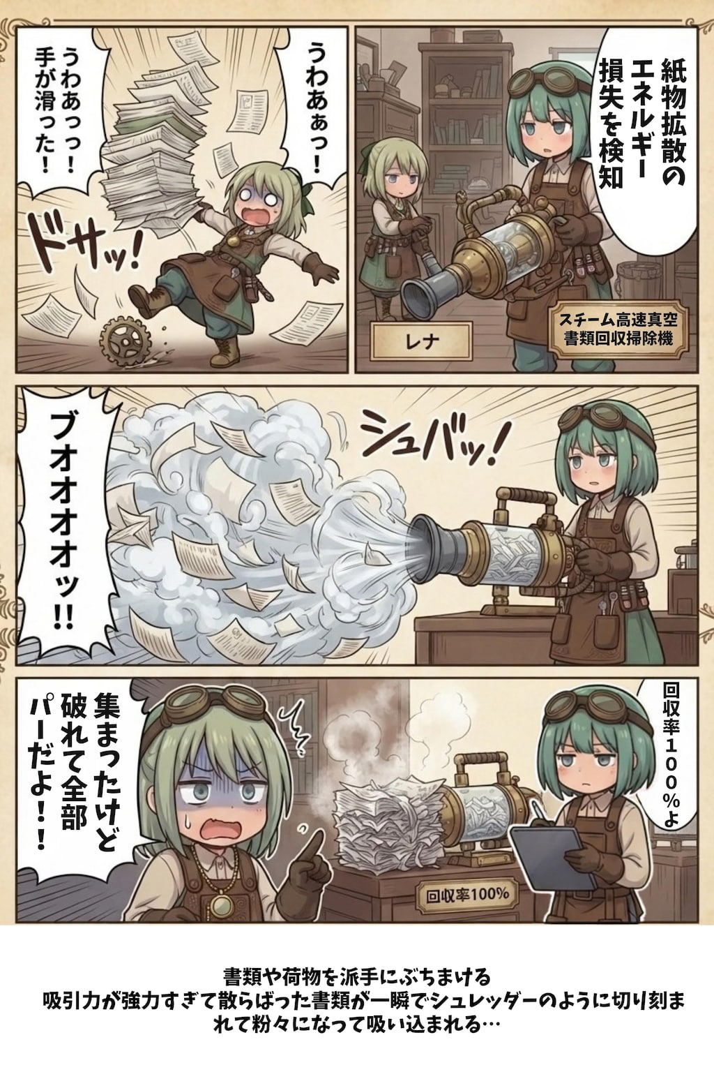 ポンコツレナの発明日記