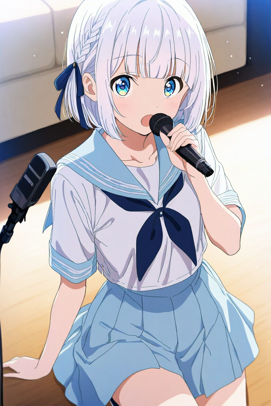 光に包まれた歌声