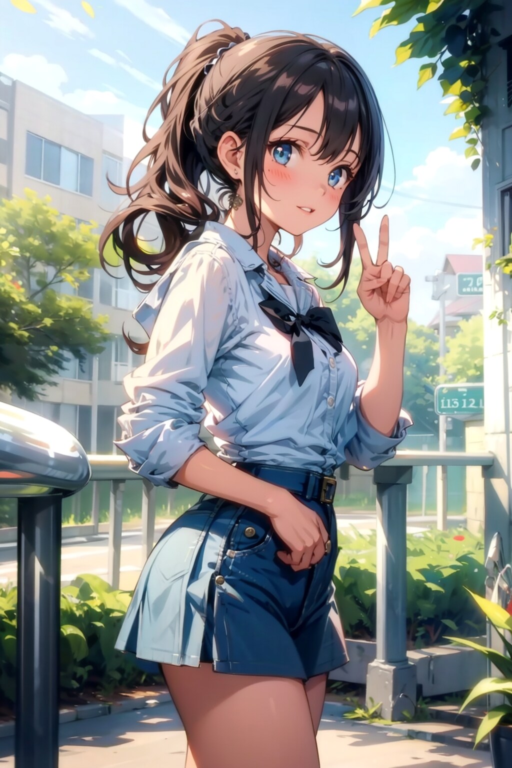 ピース！ポニテ娘！