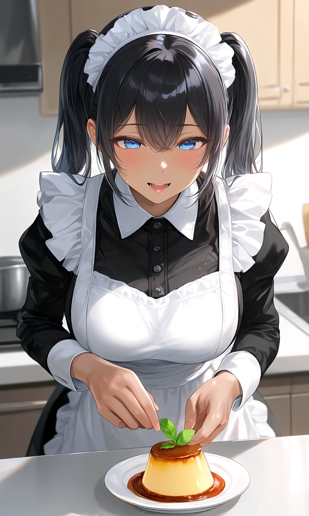 もうすぐ出来ますから、待ってて下さいね