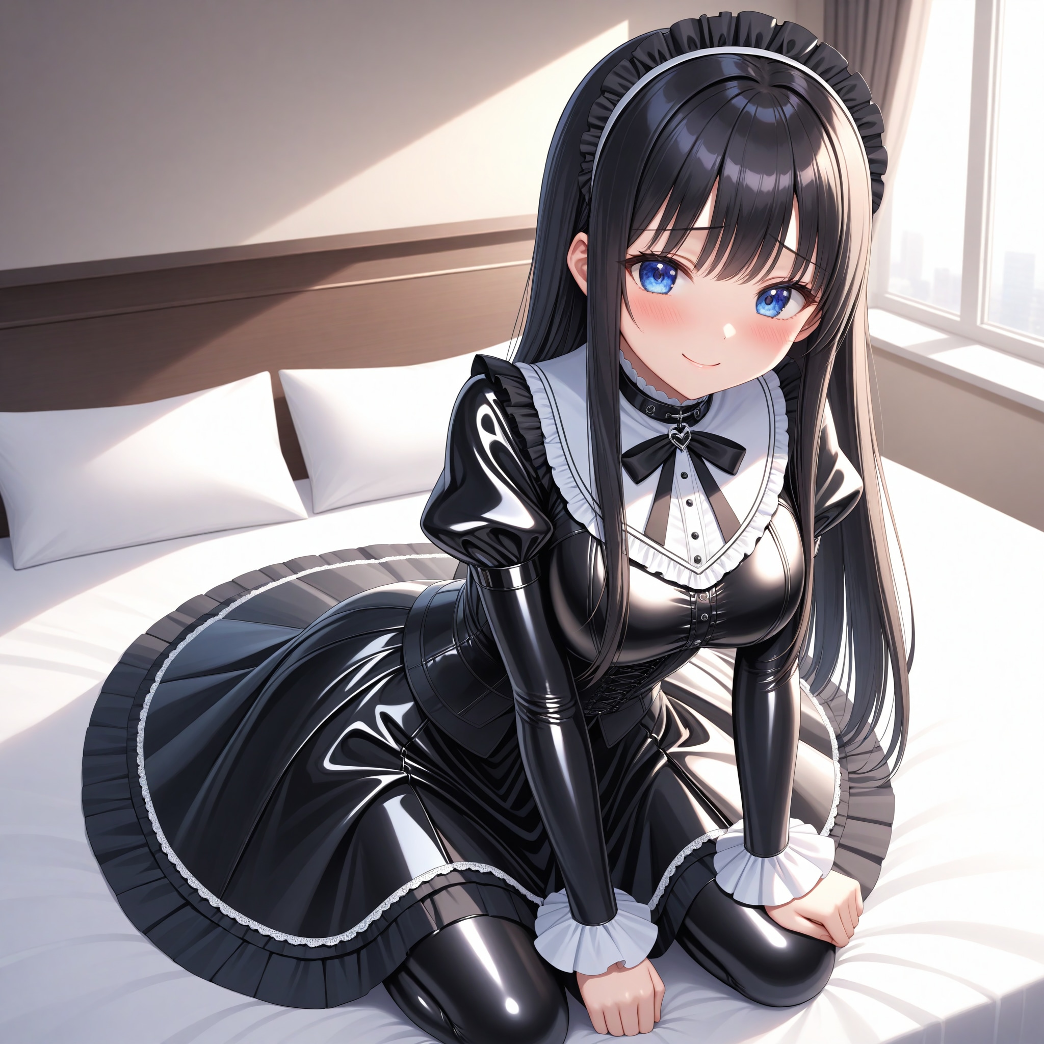 光沢ゴスロリ
