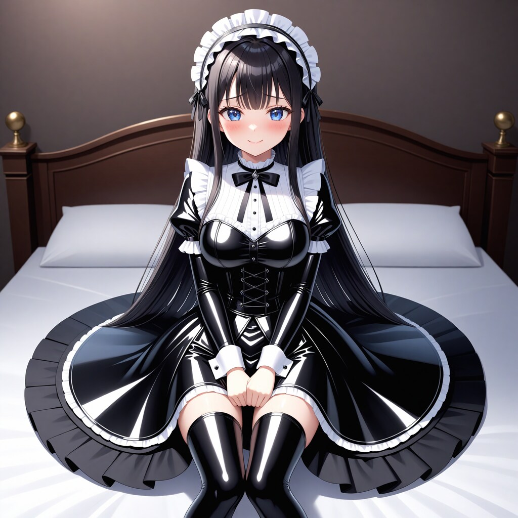 光沢ゴスロリ