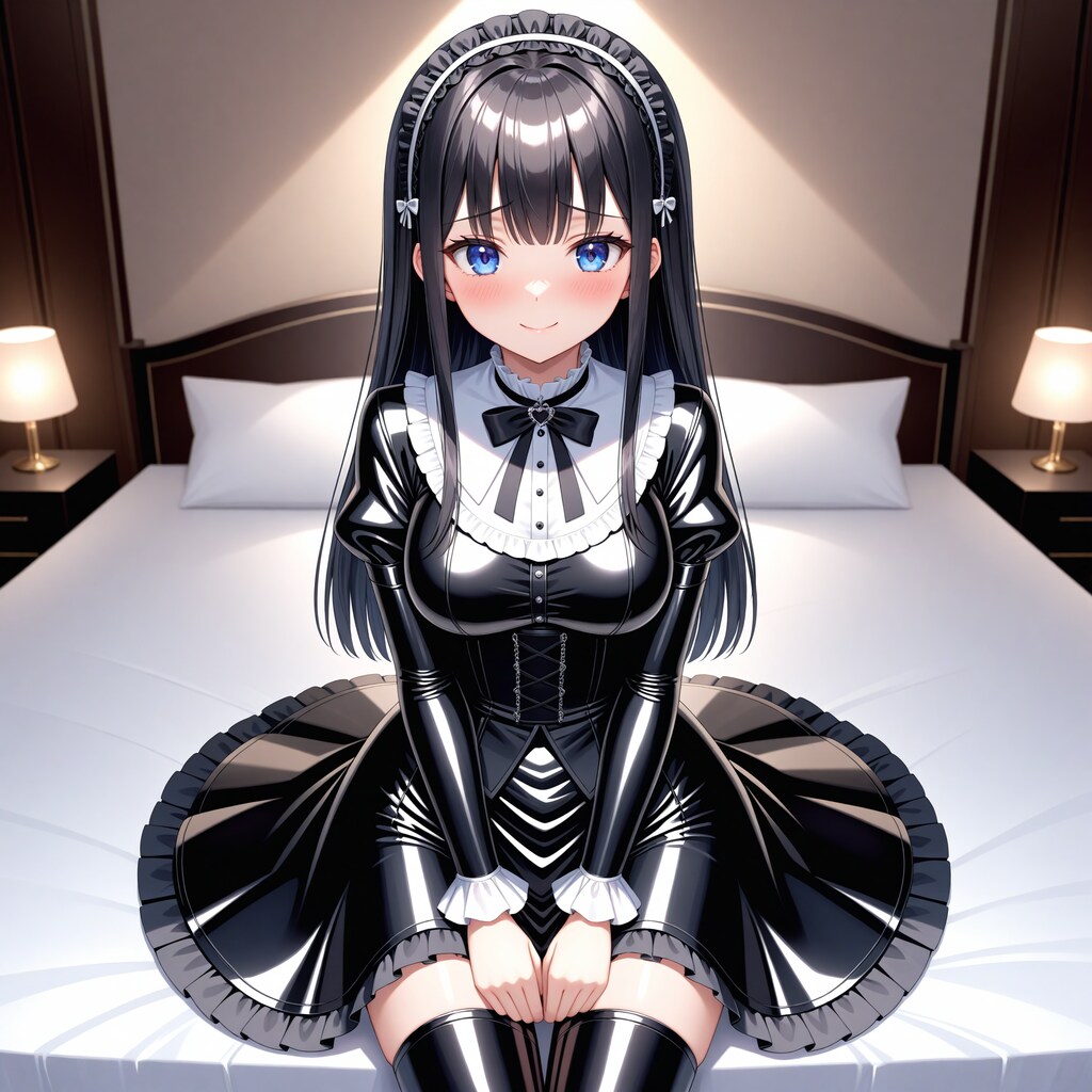 光沢ゴスロリ