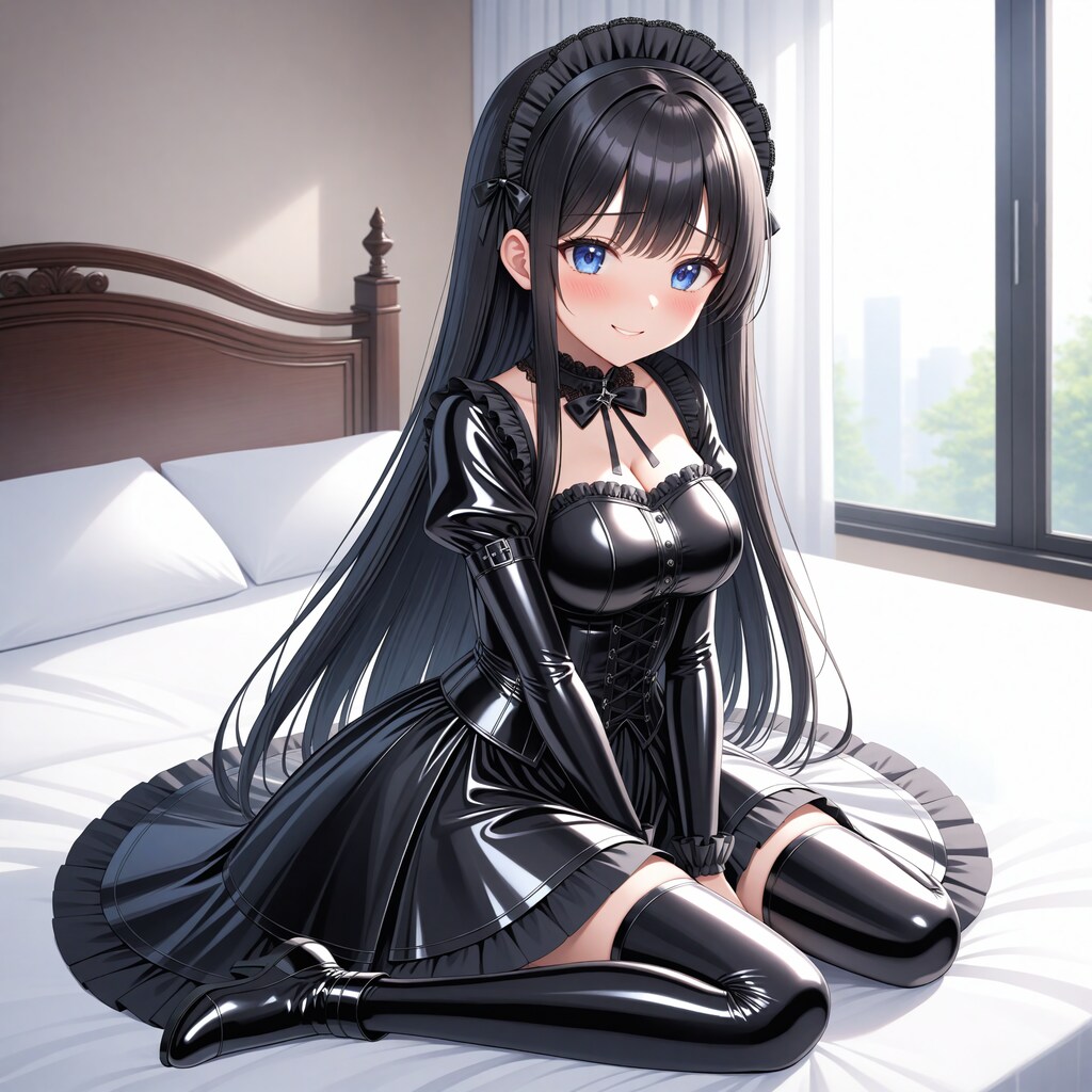 光沢ゴスロリ
