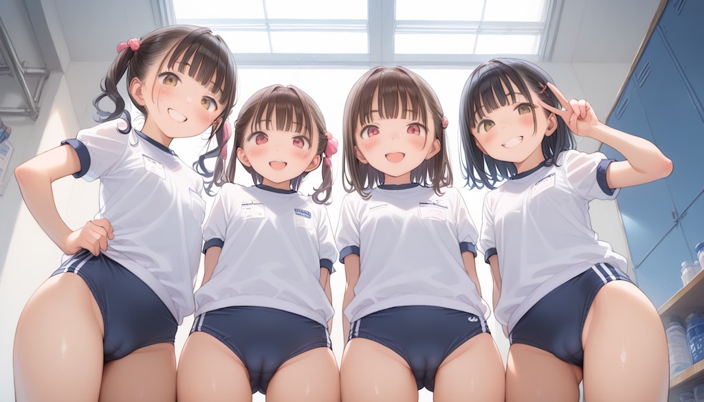 どれがお好み？～紺ブルマ～