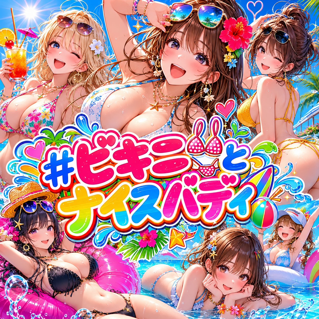 【ビキニとナイスバディ】企画2日目・煩悩主催連続企画第3弾「ビキニとナイスバディ」、本日も投稿よろしくお願いします！