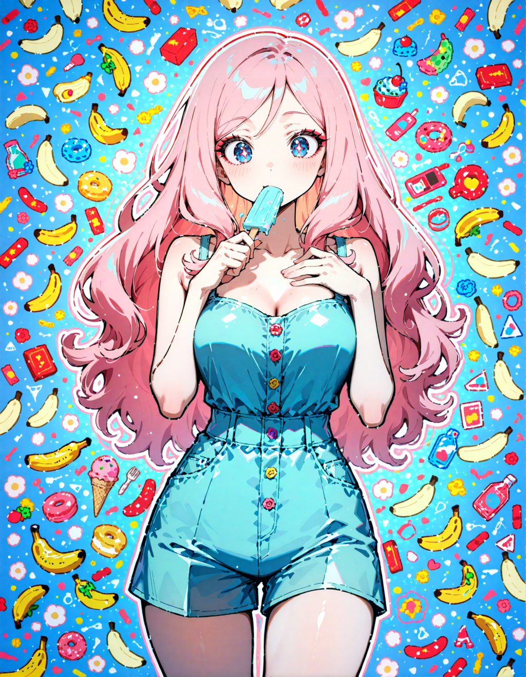 今日はアイスクリームの日。ドール・極撰の日。メイクの日