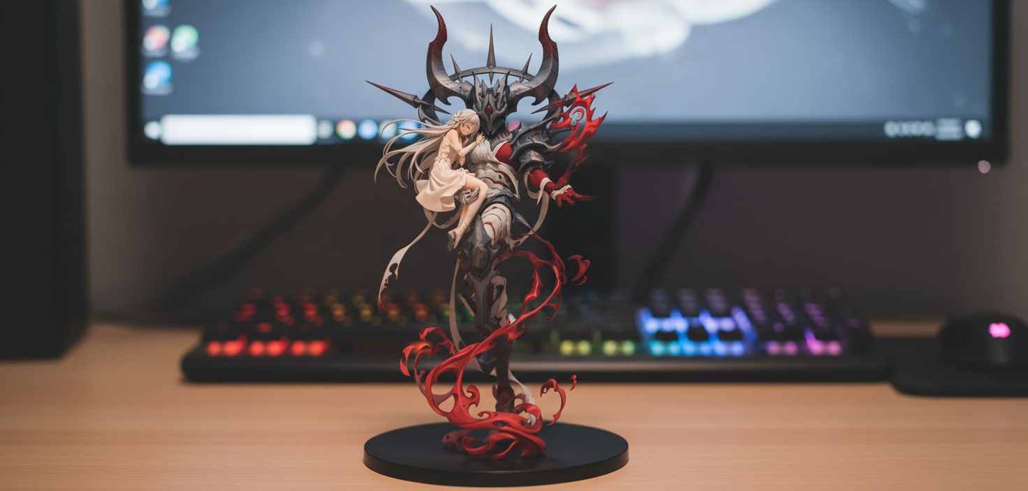 无间魔焰·瞳(奧奇傳說手遊) 手辦化 | の人気AIイラスト・グラビア