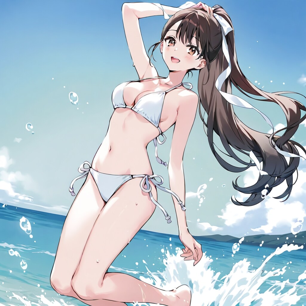 やっぱ白ビキニ