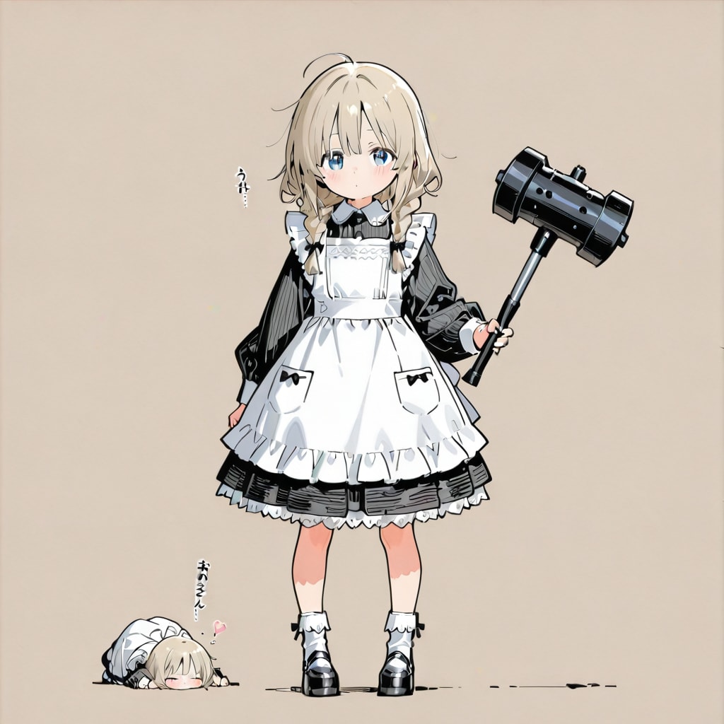 もっと餅がつけそうなハンマーがほしい | の人気AIイラスト・グラビア