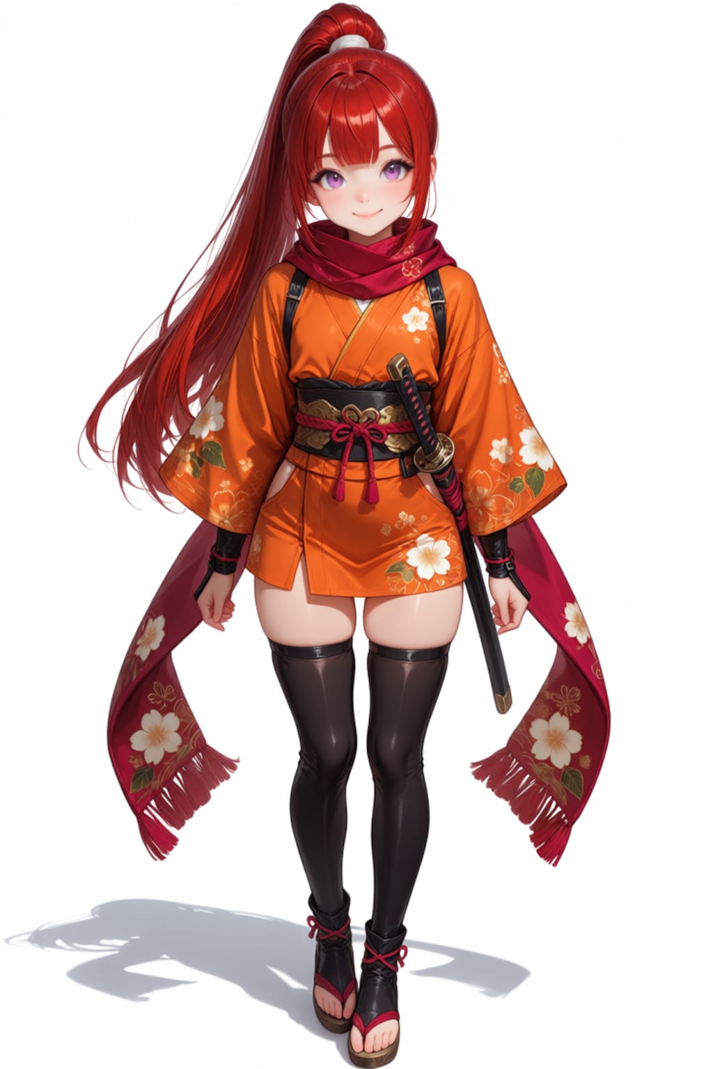紅葉の烏天狗