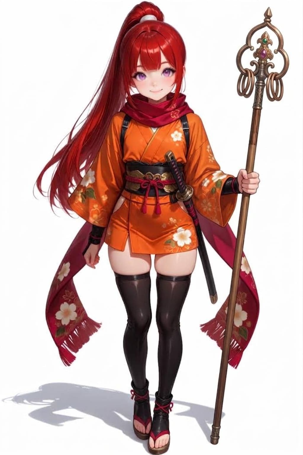 紅葉の烏天狗