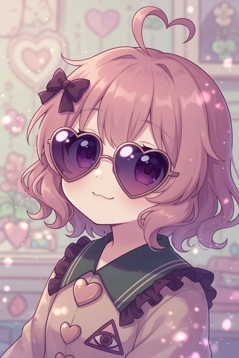 サングラス姿のさとりちゃん