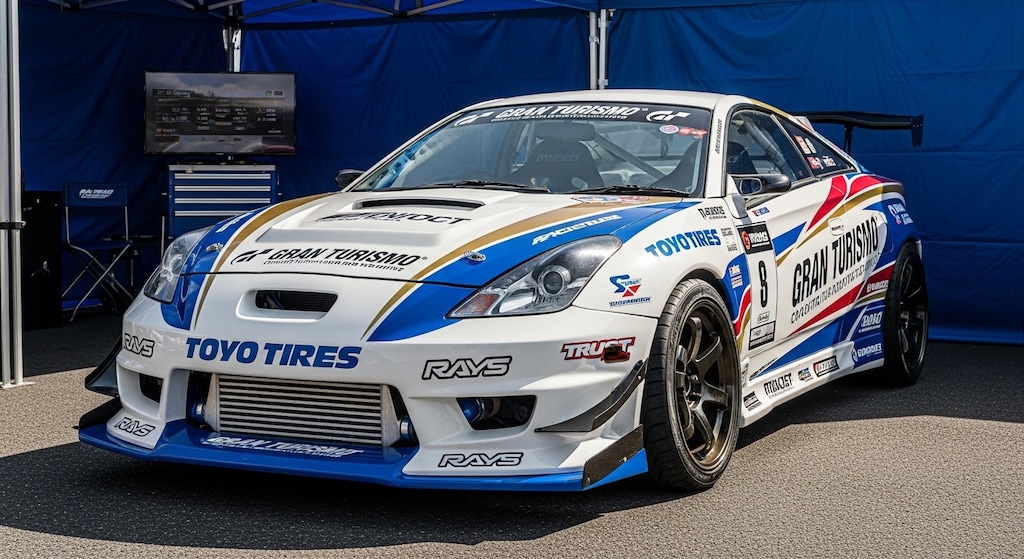 トーヨータイヤセリカのドリ車