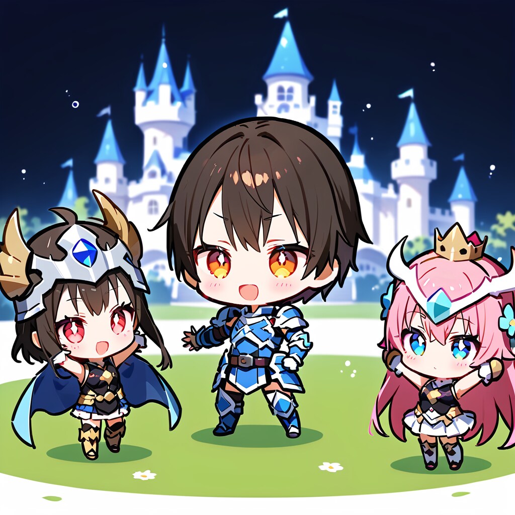 アニメキャラクター城