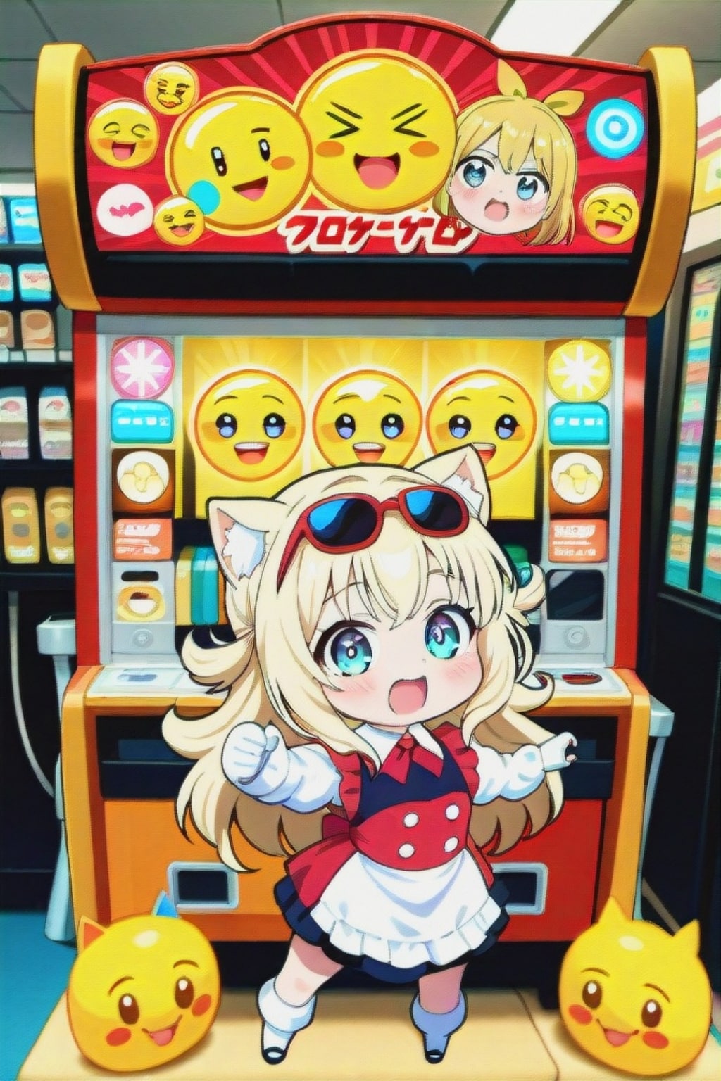 金髪ちゃんと😊