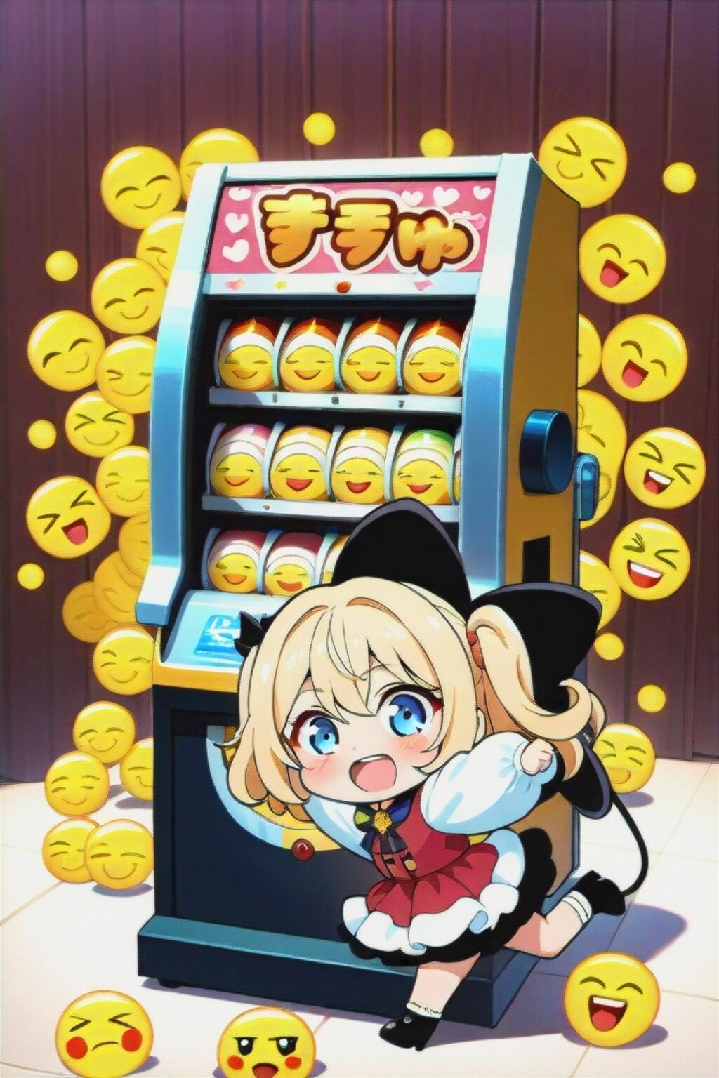 金髪ちゃんと😊