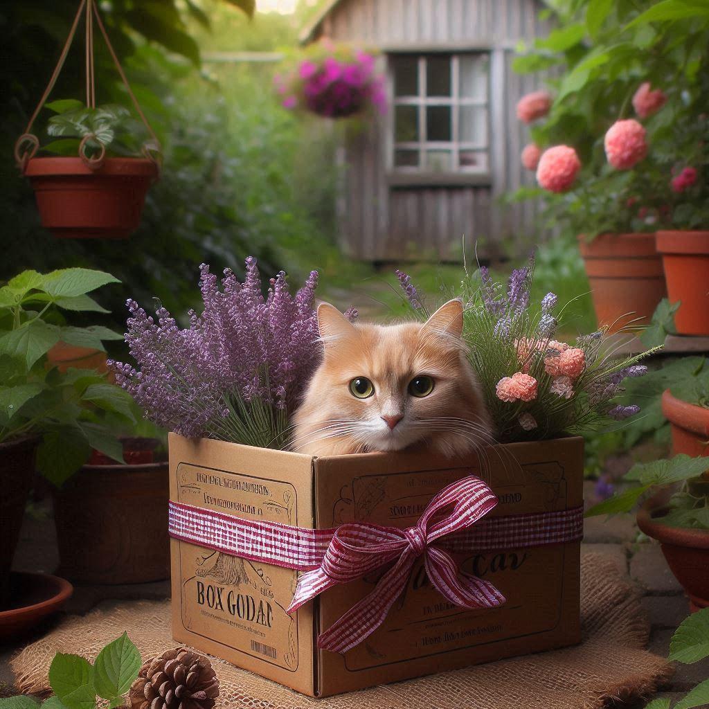 箱庭に住む猫